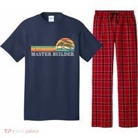 Master Builder Block Building Adults Birthday Gift Pajama Set thumb 0