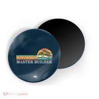 Master Builder Block Building Adults Birthday Gift Magnet thumb 0