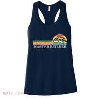 Master Builder Block Building Adults Birthday Gift Women's Tank Top thumb 0