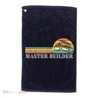 Master Builder Block Building Adults Birthday Gift Golf Towel thumb 0