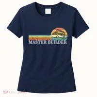 Master Builder Block Building Adults Birthday Gift Women's T-Shirt thumb 0