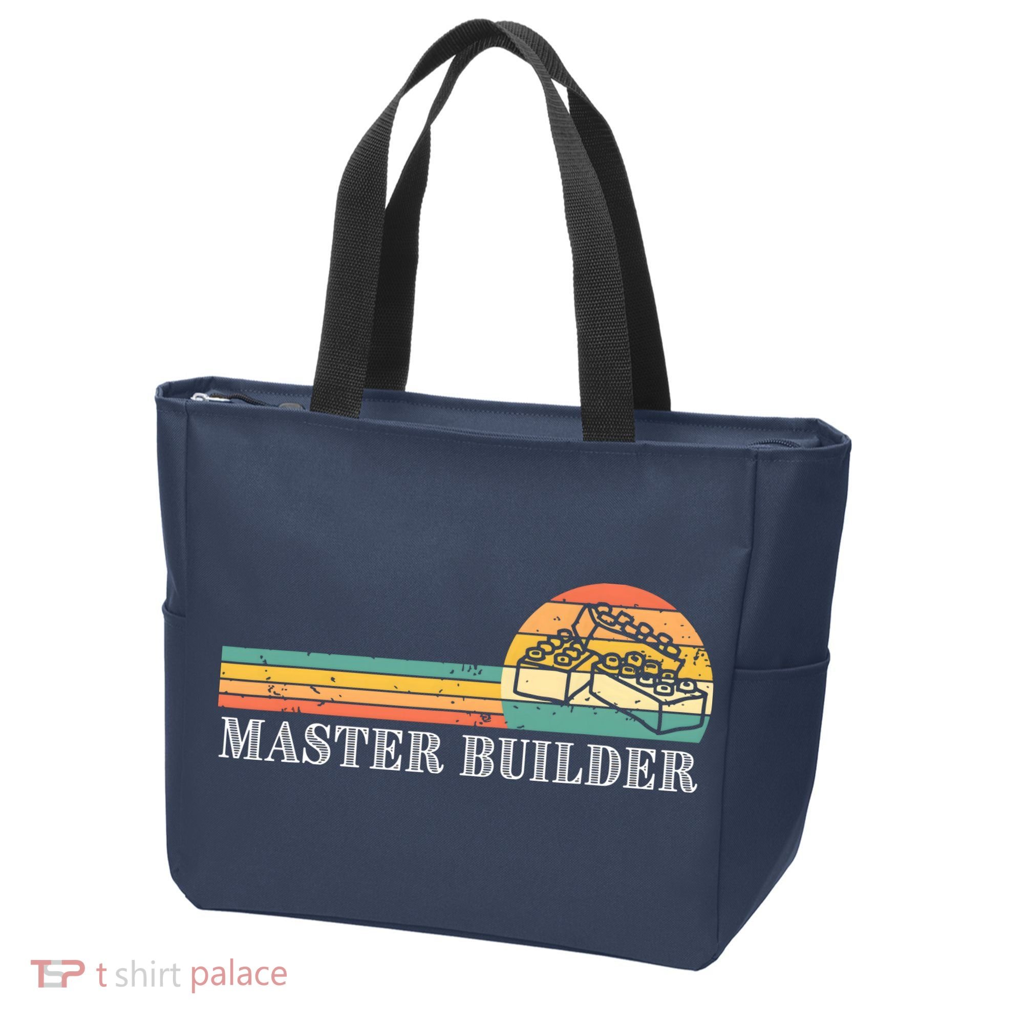 Master Builder Block Building Adults Birthday Gift Tote Bag