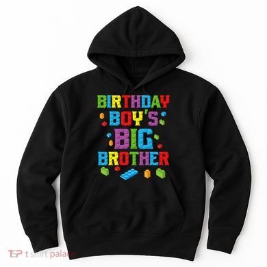 Master Builder Birthday BigBrother Building Blocks Hoodie