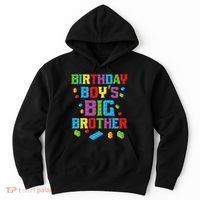 Master Builder Birthday BigBrother Building Blocks Hoodie thumb 0