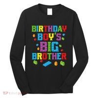 Master Builder Birthday BigBrother Building Blocks Long Sleeve Shirt thumb 0