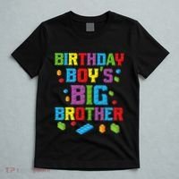 Master Builder Birthday BigBrother Building Blocks T-Shirt thumb 5
