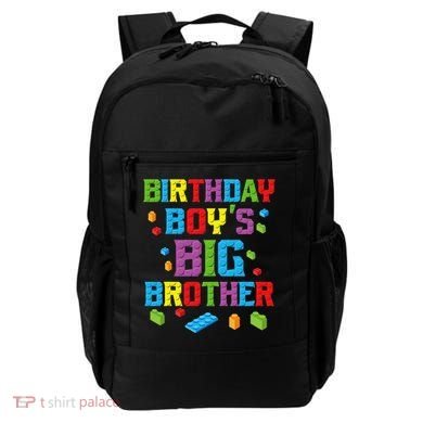 Master Builder Birthday BigBrother Building Blocks Backpack
