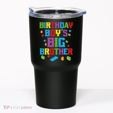 Master Builder Birthday BigBrother Building Blocks Tumbler