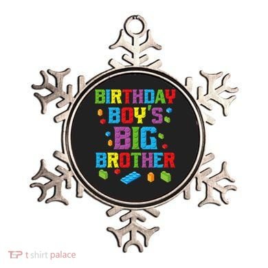 Master Builder Birthday BigBrother Building Blocks Ornament