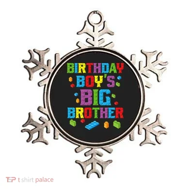 Master Builder Birthday BigBrother Building Blocks Ornament