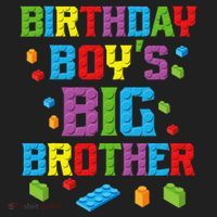 Master Builder Birthday BigBrother Building Blocks Hat thumb 2
