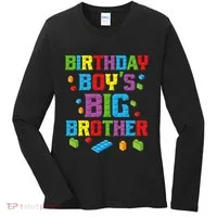 Master Builder Birthday BigBrother Building Blocks Women's Long Sleeve Shirt thumb 0