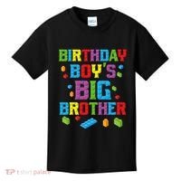 Master Builder Birthday BigBrother Building Blocks Kids T-Shirt thumb 0