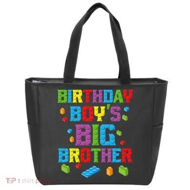 Master Builder Birthday BigBrother Building Blocks Tote Bag