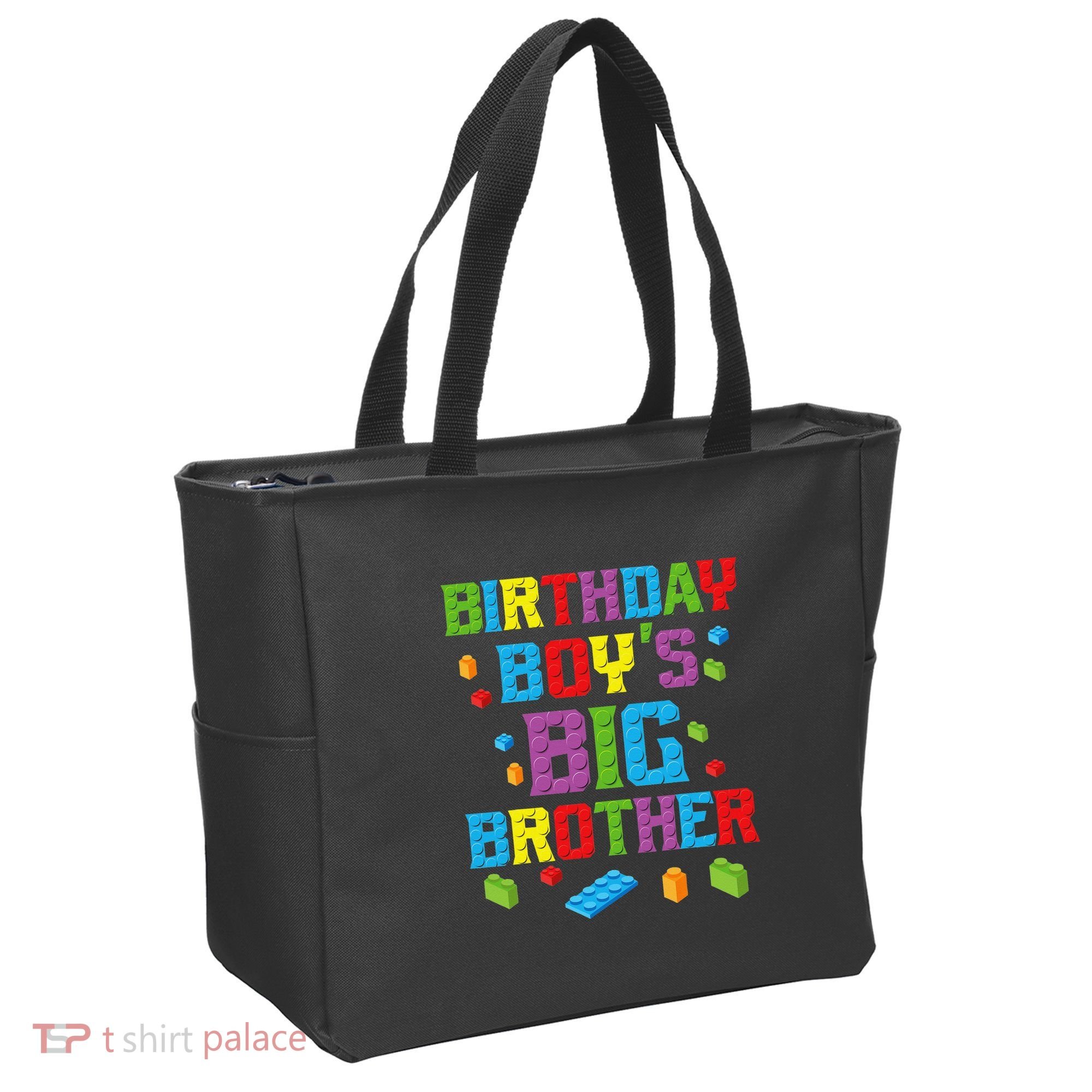 Master Builder Birthday BigBrother Building Blocks Tote Bag