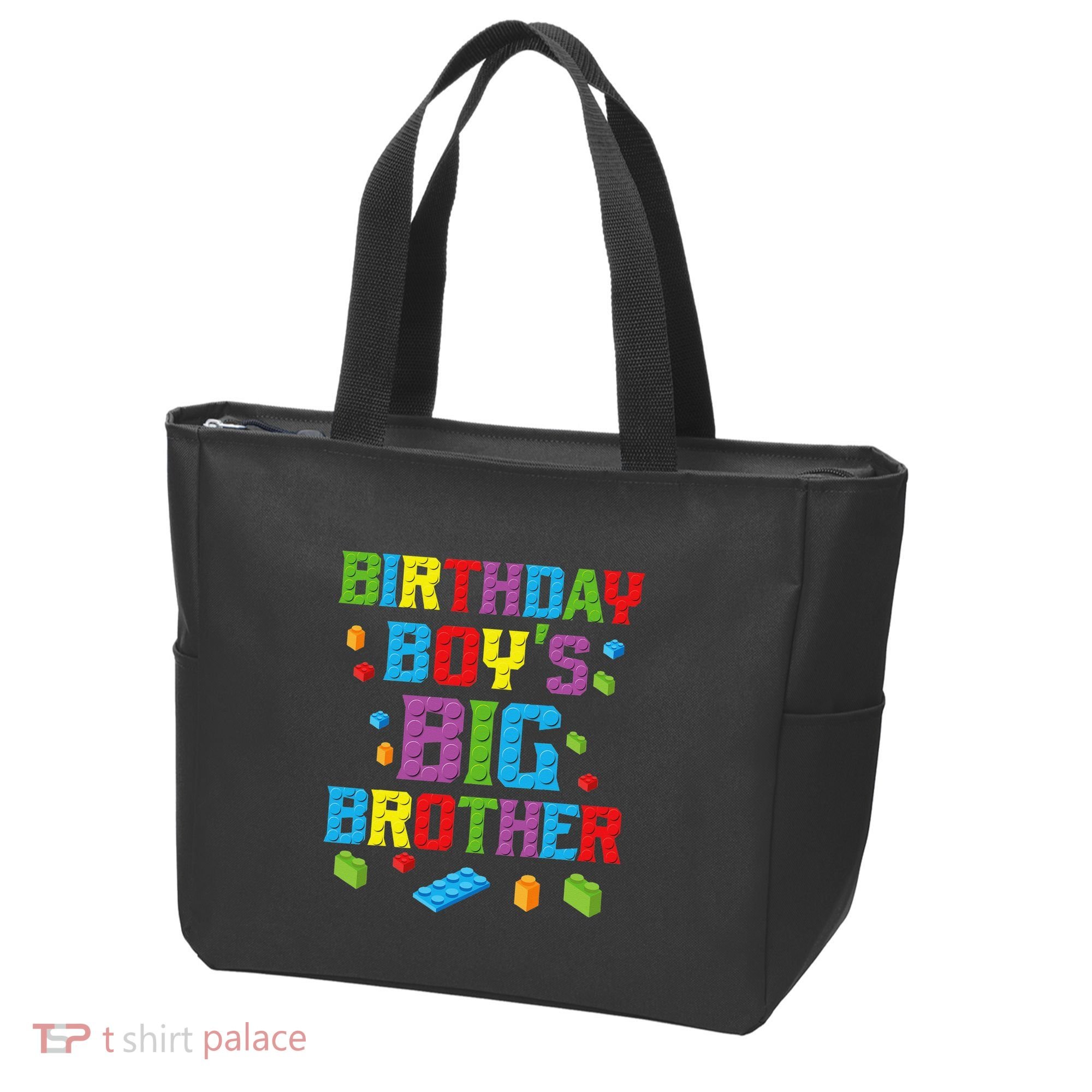Master Builder Birthday BigBrother Building Blocks Tote Bag