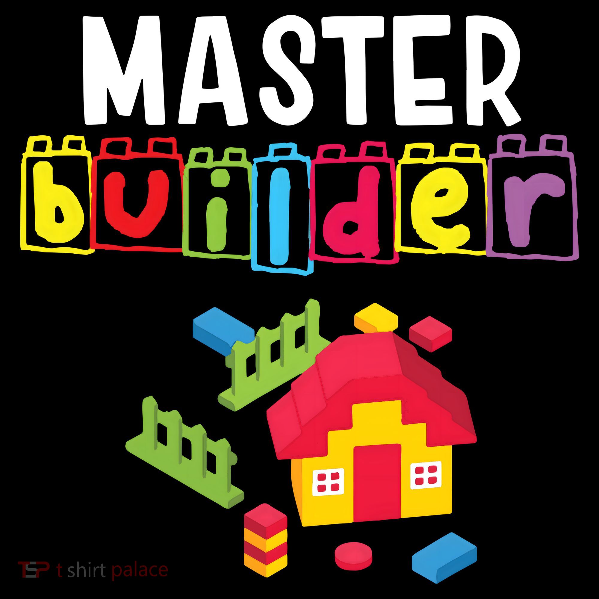 Master Builder Building Blocks Brick Builders Toys Gift Backpack