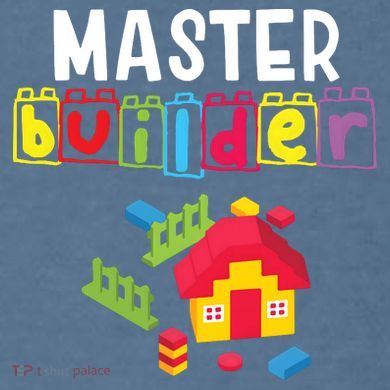 Master Builder Building Blocks Brick Builders Toys Gift Garment-Dyed Sweatshirt
