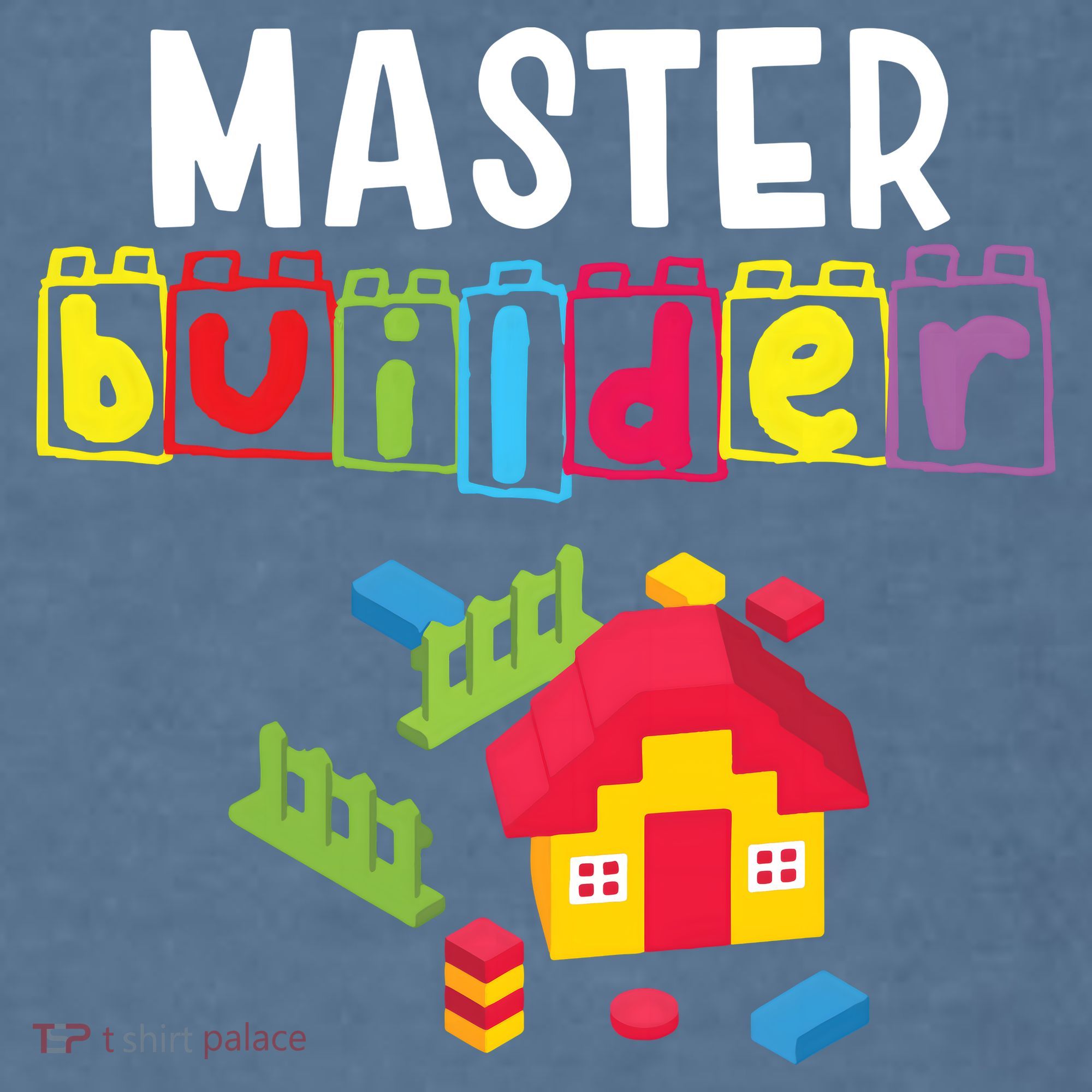 Master Builder Building Blocks Brick Builders Toys Gift Garment-Dyed Sweatshirt