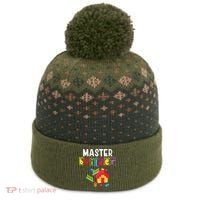 Master Builder Building Blocks Brick Builders Toys Gift The Baniff Cuffed Pom Beanie thumb 0