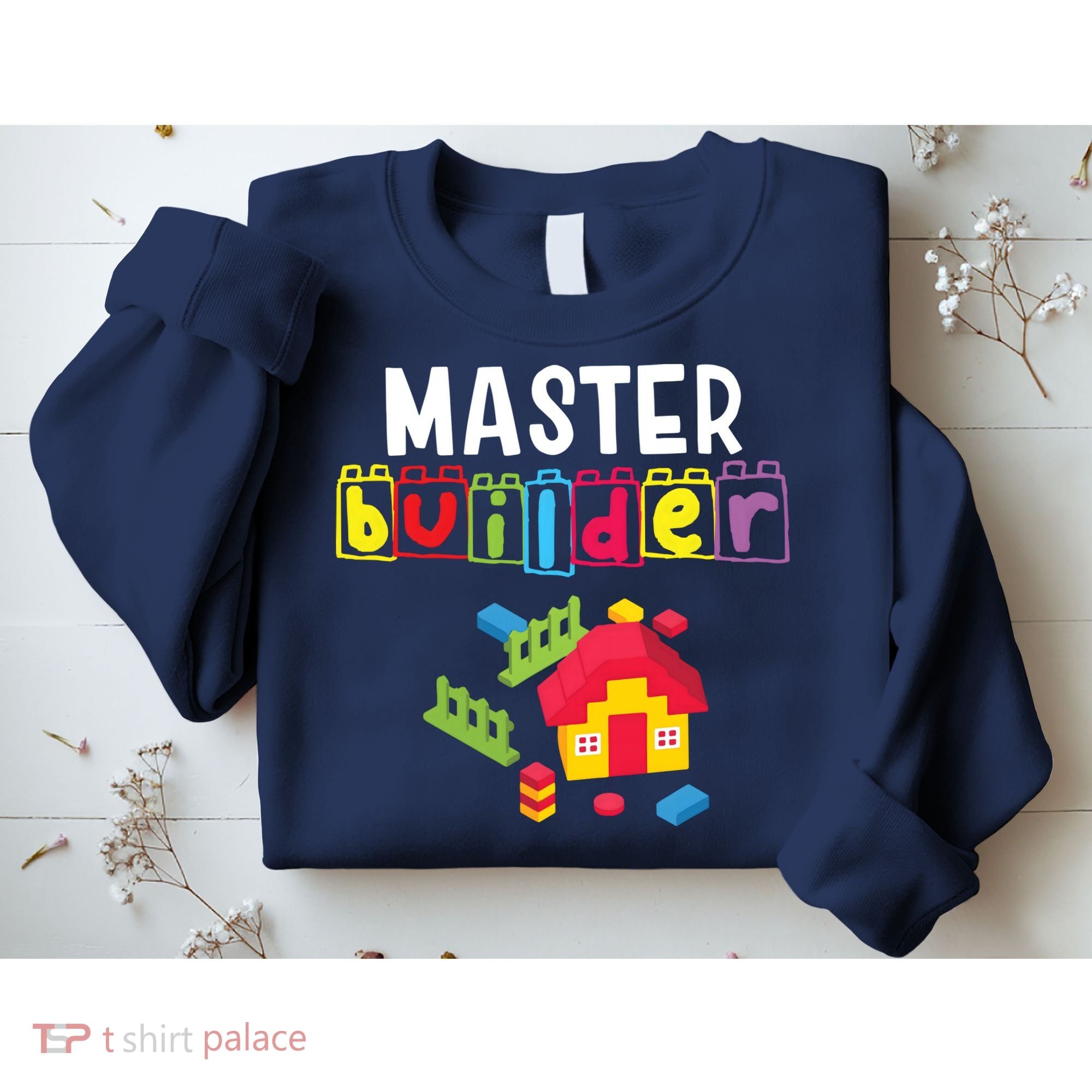 Master Builder Building Blocks Brick Builders Toys Gift Sweatshirt