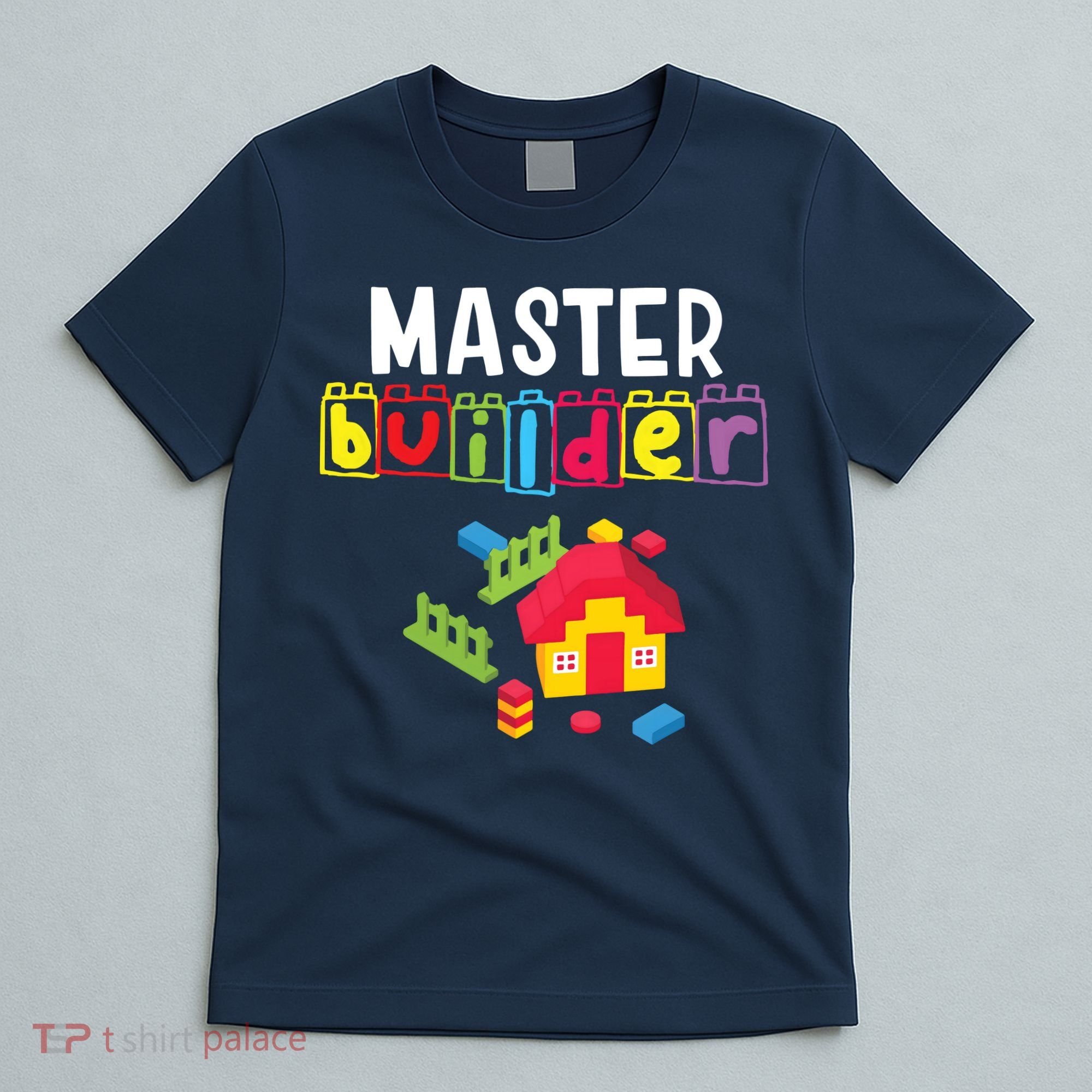 Master Builder Building Blocks Brick Builders Toys Gift T-Shirt