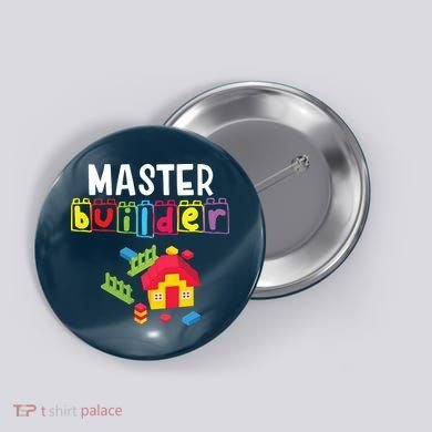 Master Builder Building Blocks Brick Builders Toys Gift Button