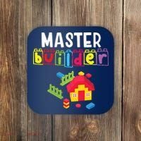 Master Builder Building Blocks Brick Builders Toys Gift Coaster thumb 0