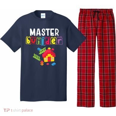 Master Builder Building Blocks Brick Builders Toys Gift Pajama Set