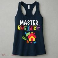 Master Builder Building Blocks Brick Builders Toys Gift Women's Tank Top thumb 3