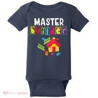 Master Builder Building Blocks Brick Builders Toys Gift Baby Bodysuit thumb 0