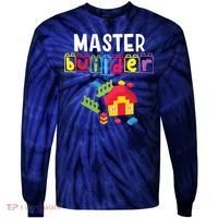 Master Builder Building Blocks Brick Builders Toys Gift Tie-Dye Long Sleeve Shirt thumb 0