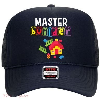 Master Builder Building Blocks Brick Builders Toys Gift Hat