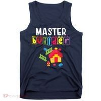 Master Builder Building Blocks Brick Builders Toys Gift Tank Top thumb 0