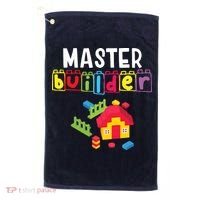 Master Builder Building Blocks Brick Builders Toys Gift Golf Towel thumb 0
