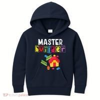 Master Builder Building Blocks Brick Builders Toys Gift Kids Hoodie thumb 0