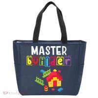 Master Builder Building Blocks Brick Builders Toys Gift Tote Bag thumb 0