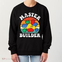 Master Builder Building Blocks Brick Toy Master Builder Women's Sweatshirt thumb 0