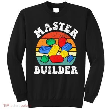 Master Builder Building Blocks Brick Toy Master Builder Sweatshirt