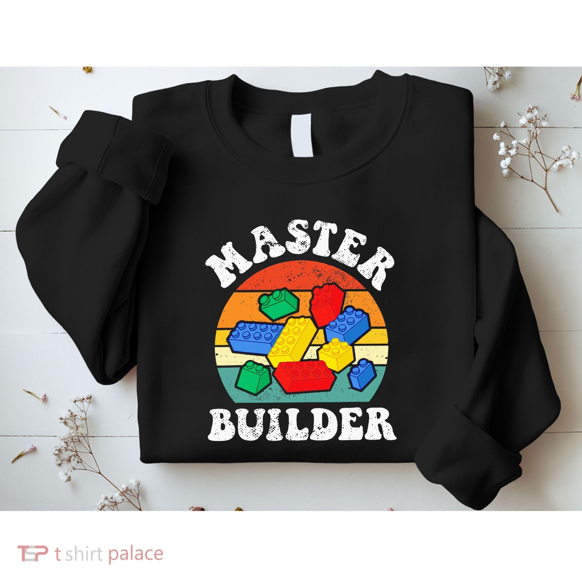 Master Builder Building Blocks Brick Toy Master Builder Sweatshirt