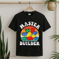 Master Builder Building Blocks Brick Toy Master Builder T-Shirt thumb 2