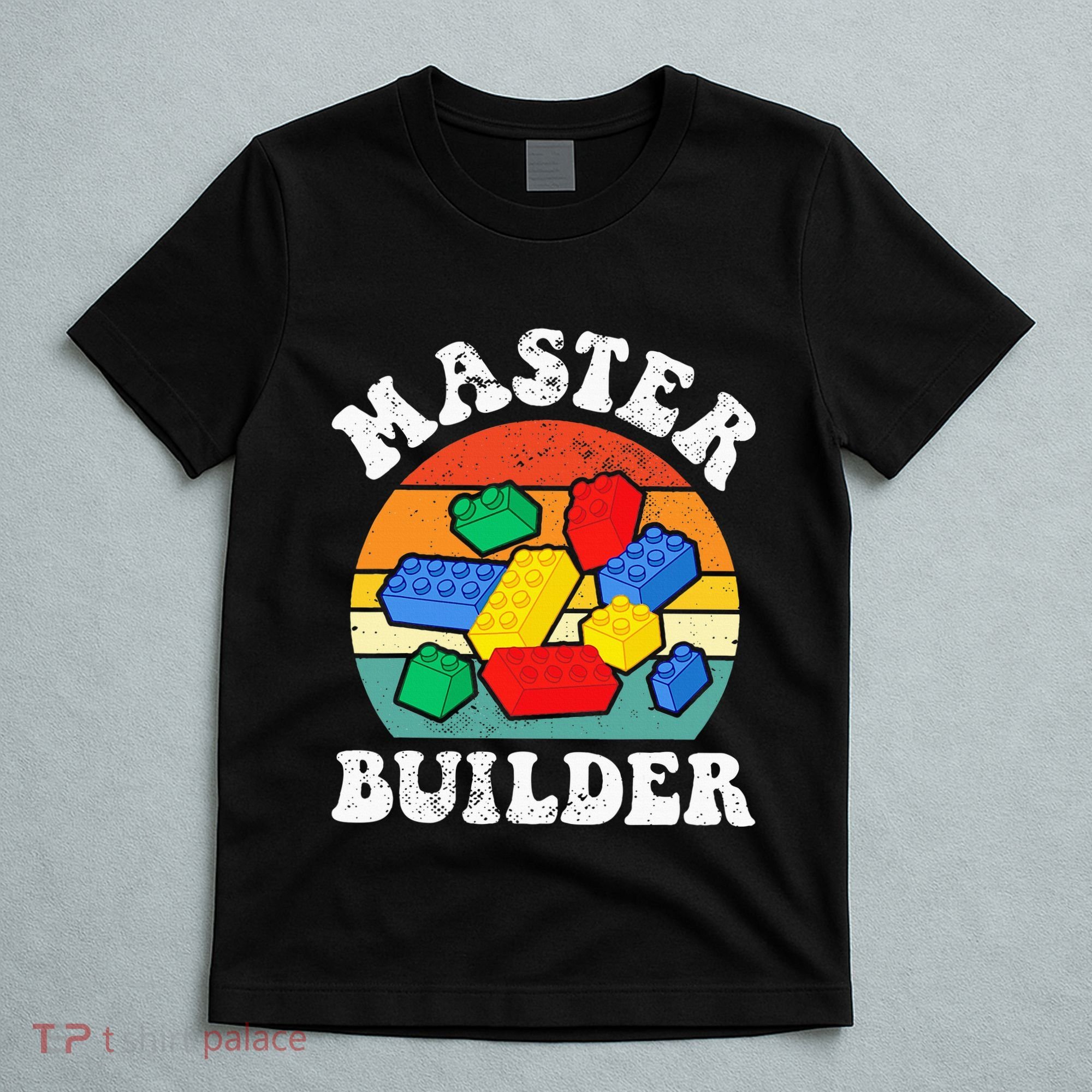 Master Builder Building Blocks Brick Toy Master Builder T-Shirt