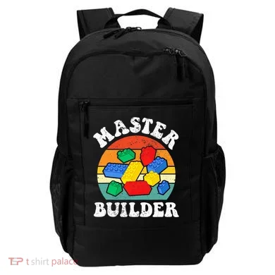 Master Builder Building Blocks Brick Toy Master Builder Backpack