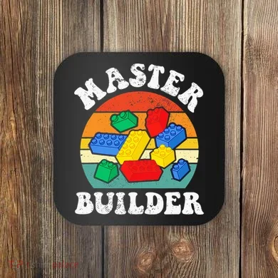 Master Builder Building Blocks Brick Toy Master Builder Coaster