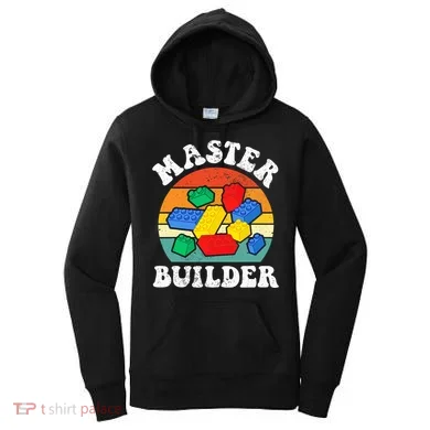 Master Builder Building Blocks Brick Toy Master Builder Women's Hoodie