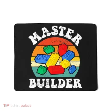 Master Builder Building Blocks Brick Toy Master Builder Mousepad