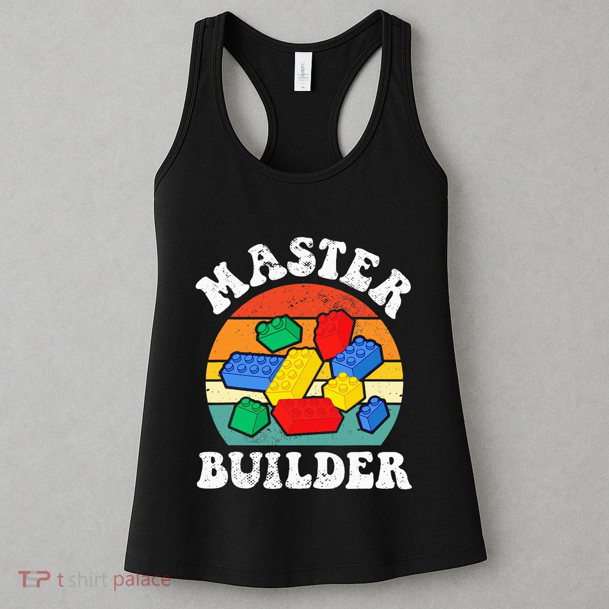 Master Builder Building Blocks Brick Toy Master Builder Women's Tank Top