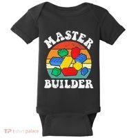 Master Builder Building Blocks Brick Toy Master Builder Baby Bodysuit thumb 0