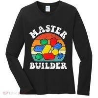 Master Builder Building Blocks Brick Toy Master Builder Women's Long Sleeve Shirt thumb 0