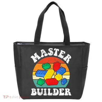 Master Builder Building Blocks Brick Toy Master Builder Tote Bag